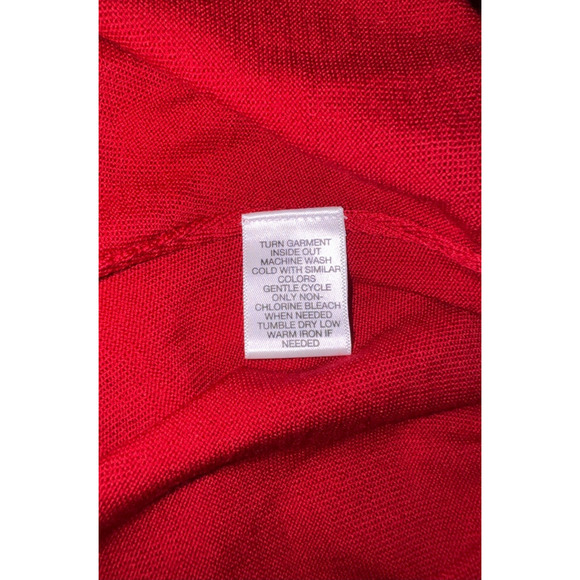 Daniel Cremieax Red Wool Red Sweater Vest Size L - Picture 10 of 10